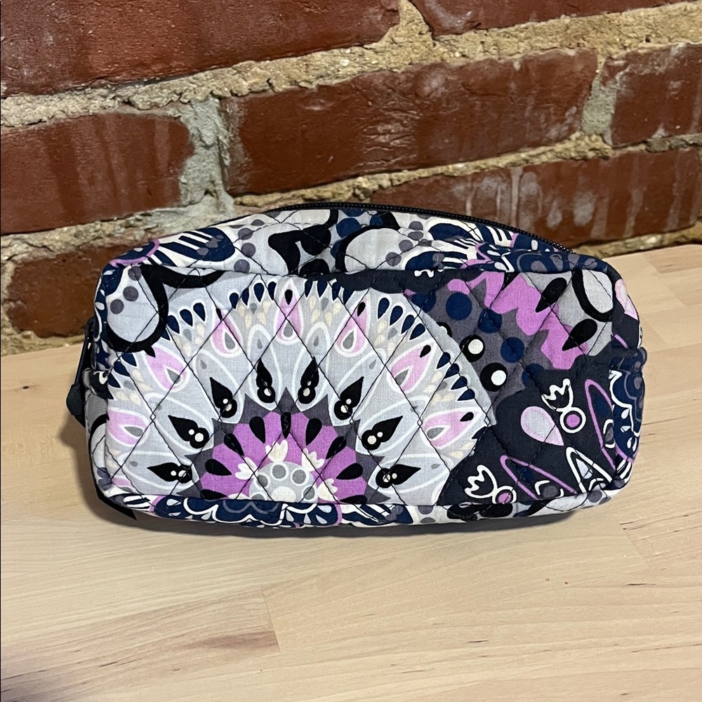 Vera Bradley plastic lined Cosmetic Bag